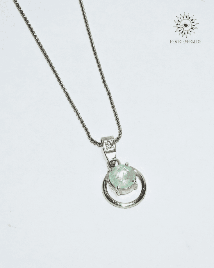 Dije Emeralda Cristal