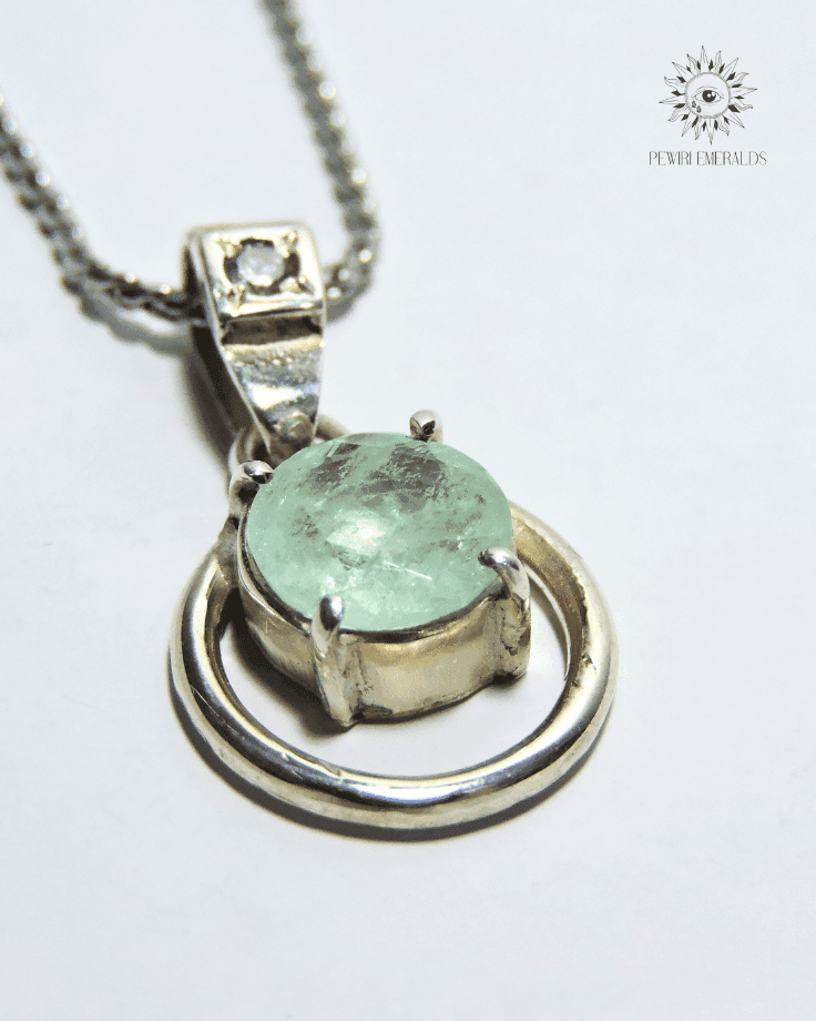 Dije Emeralda Cristal - vista 2